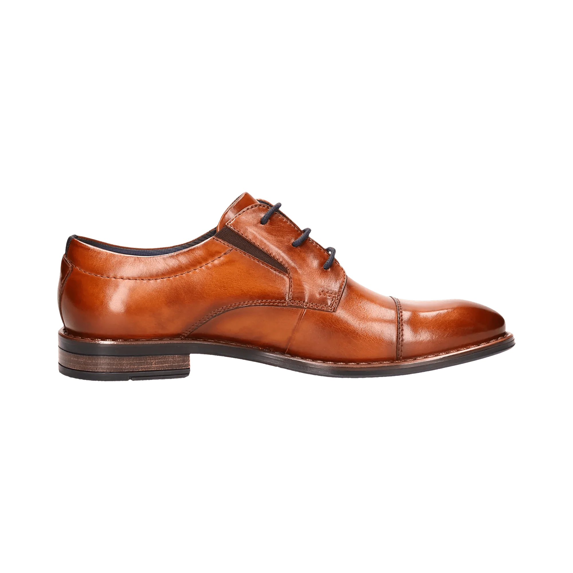 Leder Business Schnürer cognac - Image 4