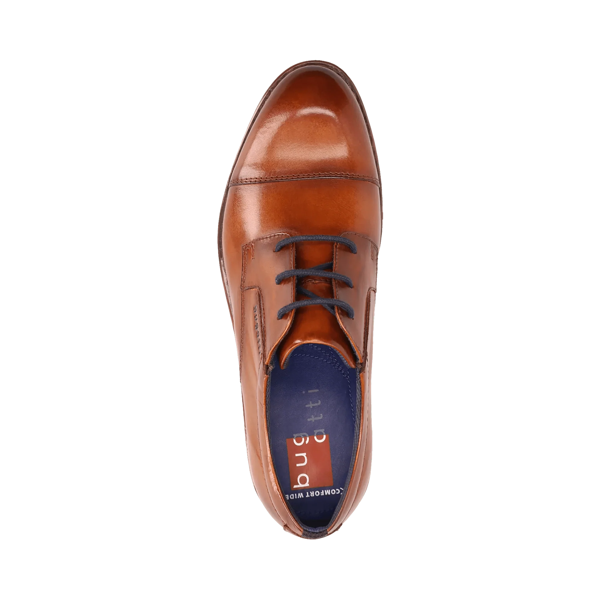 Leder Business Schnürer cognac - Image 6