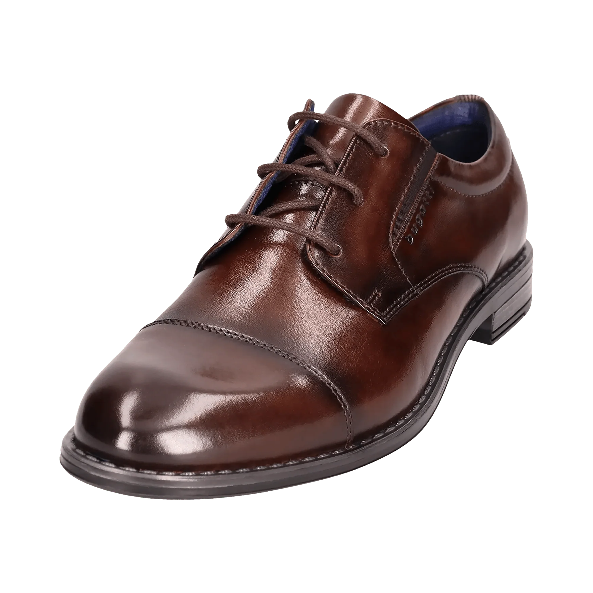 Leder Business Schnürer dunkelbraun - Image 3