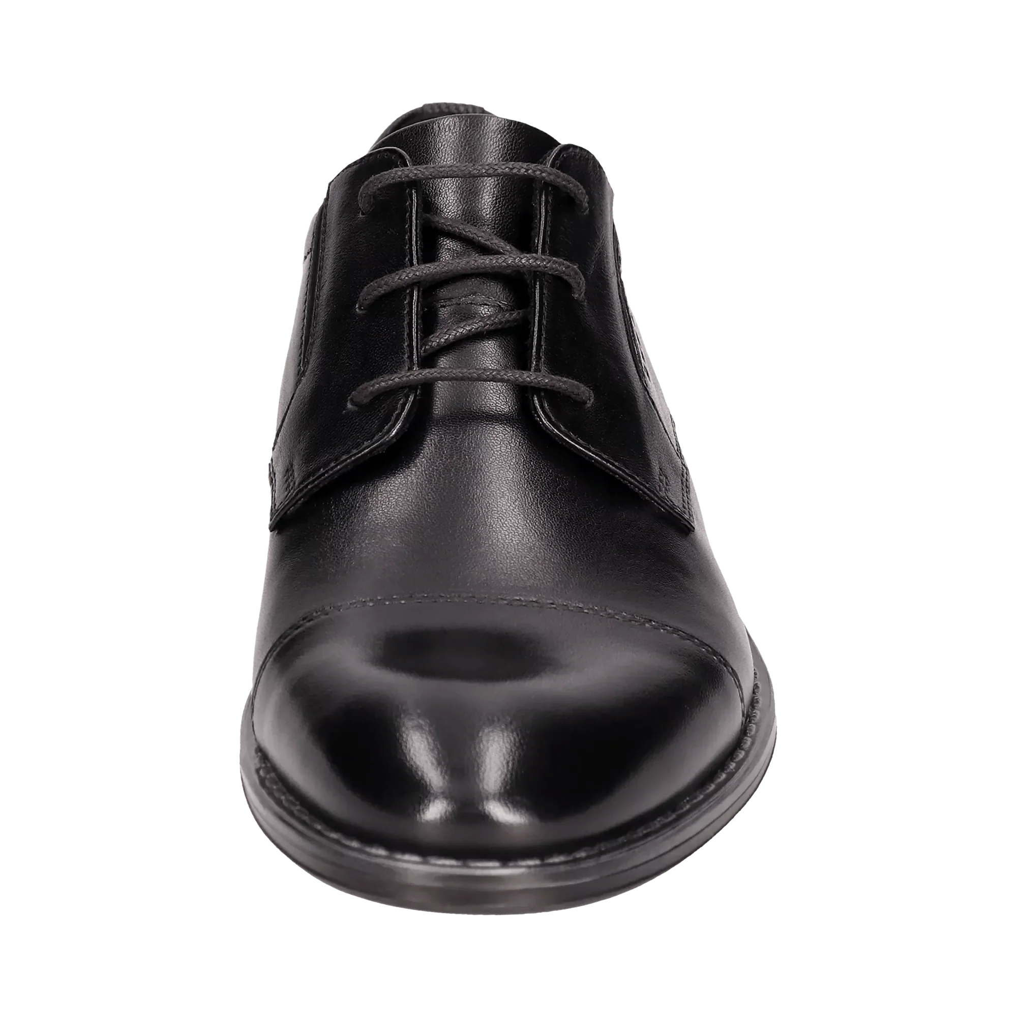 Leder Business Schnürer schwarz - Image 5