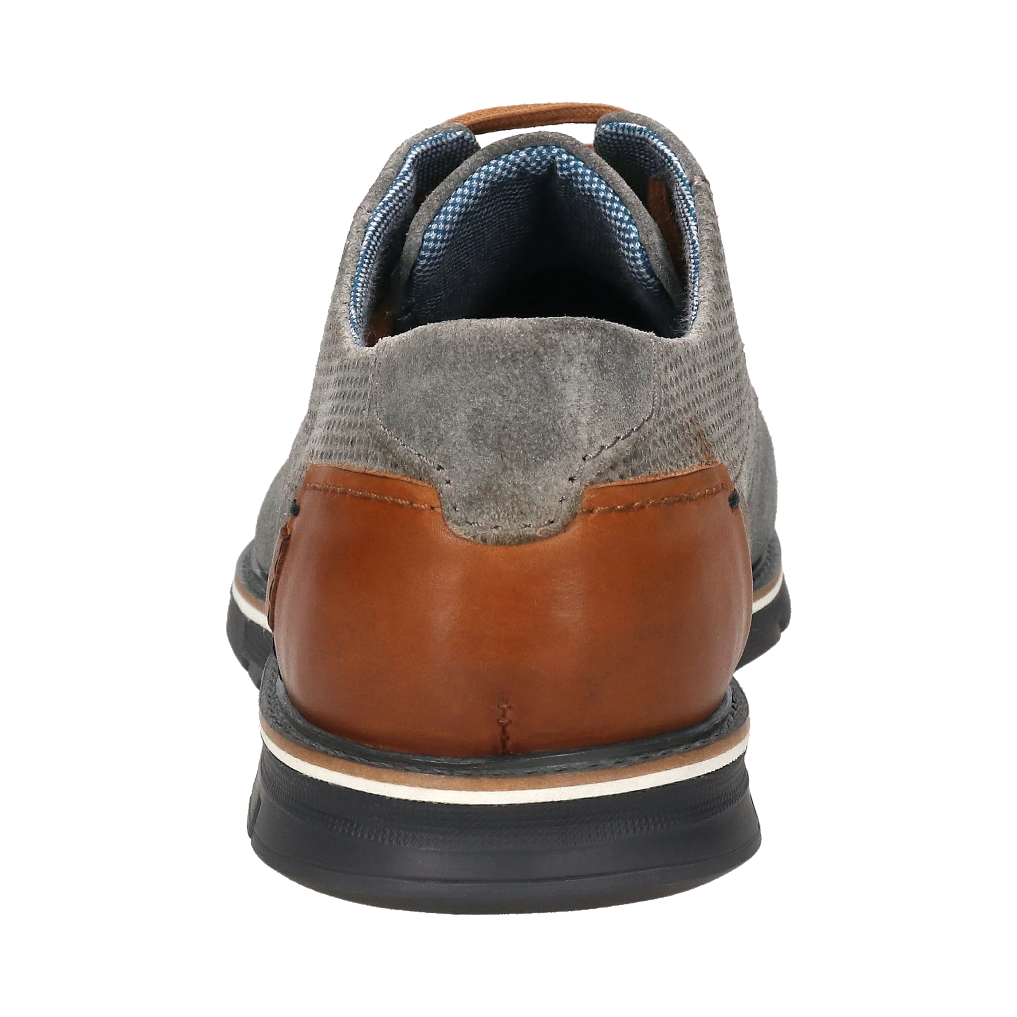 Leder Schnürer grau - Image 3