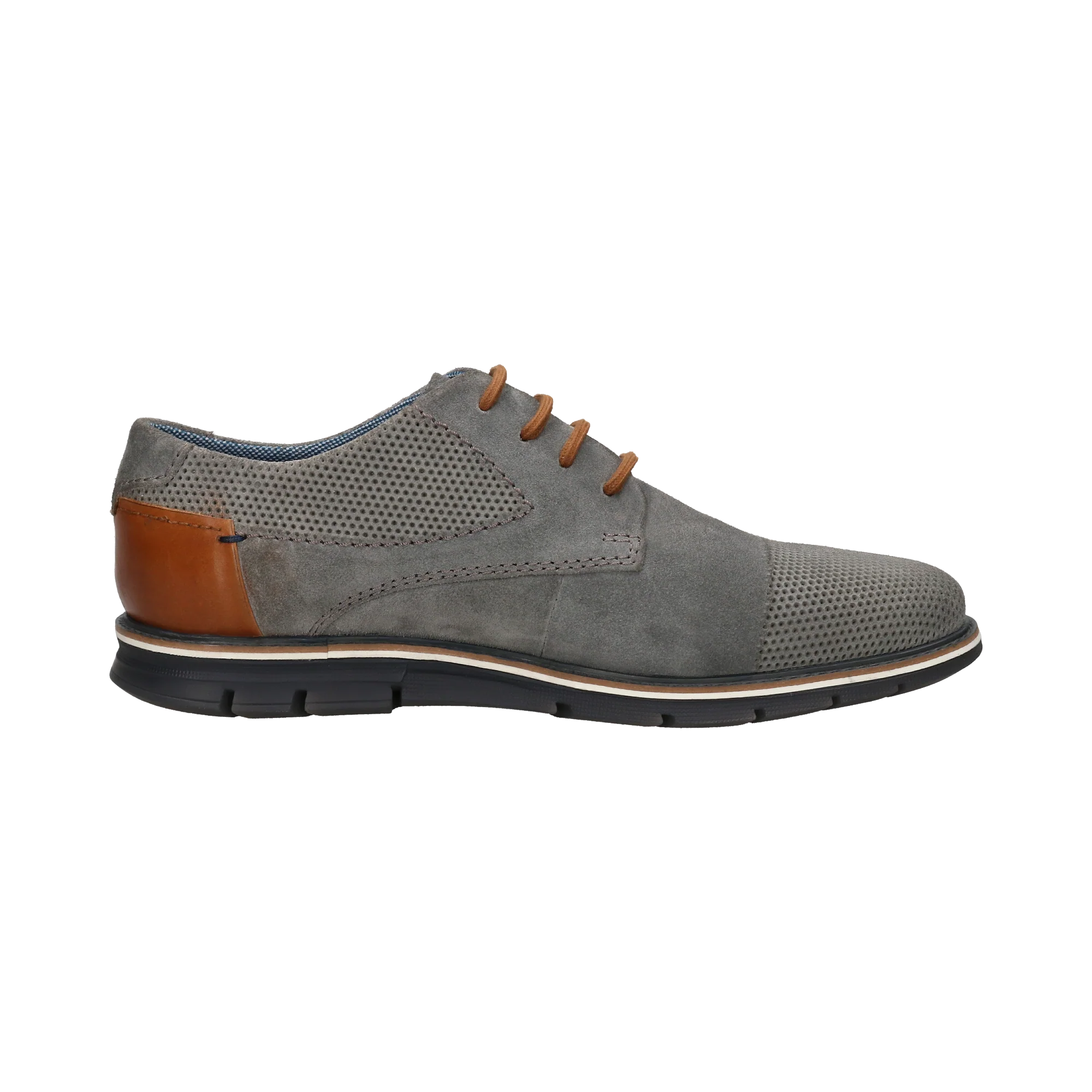 Leder Schnürer grau - Image 4