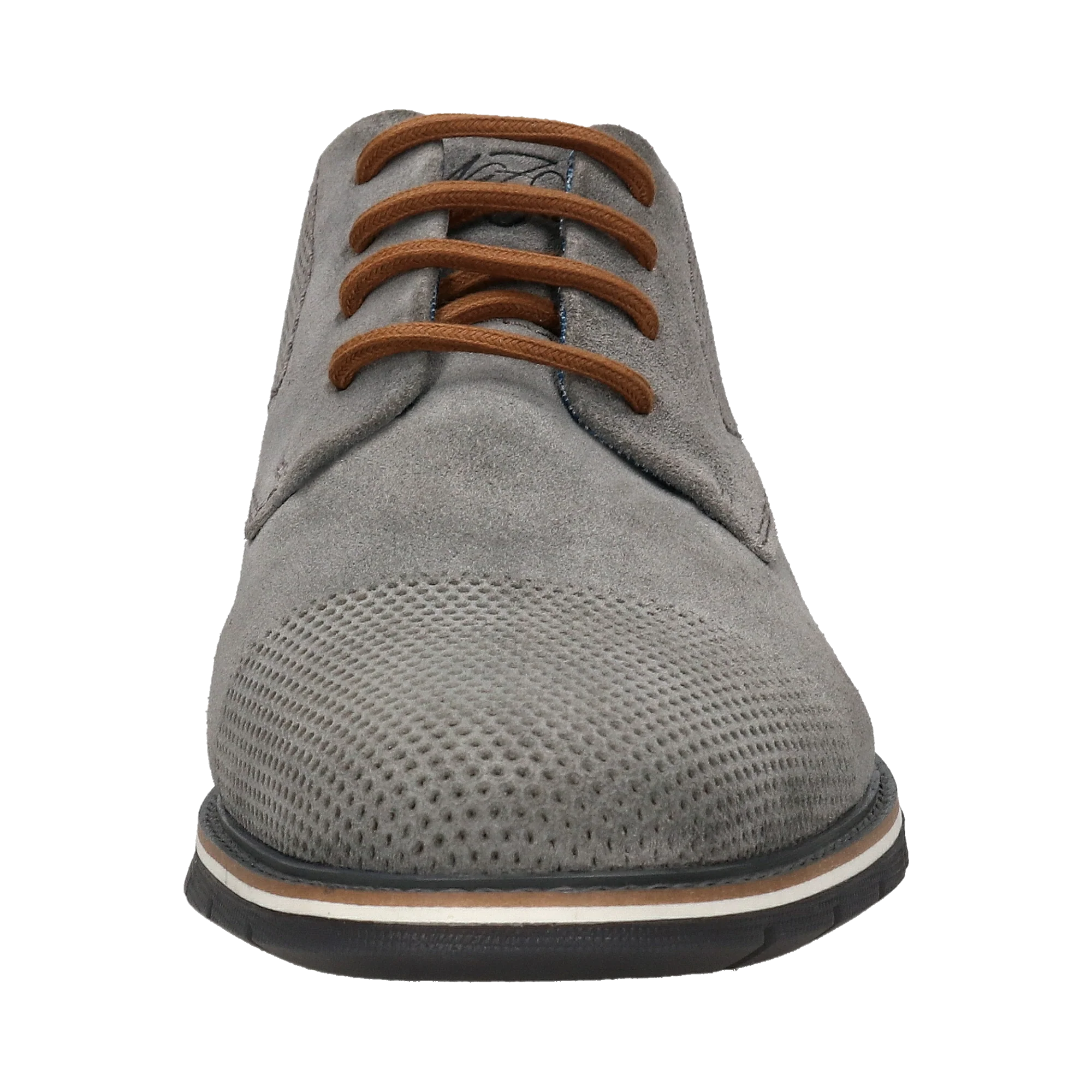 Leder Schnürer grau - Image 5