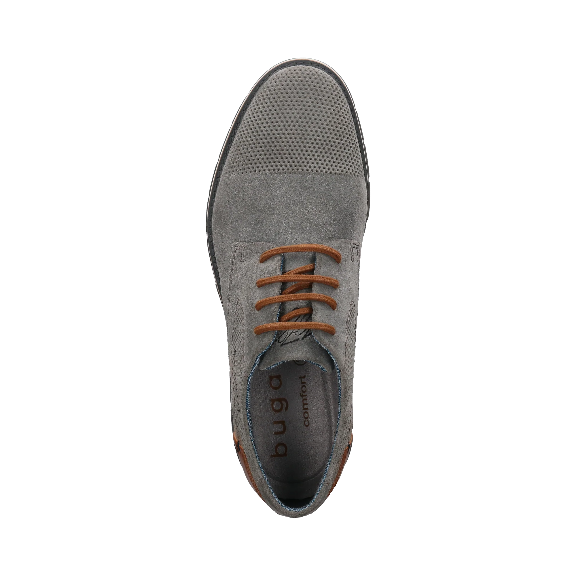 Leder Schnürer grau - Image 6