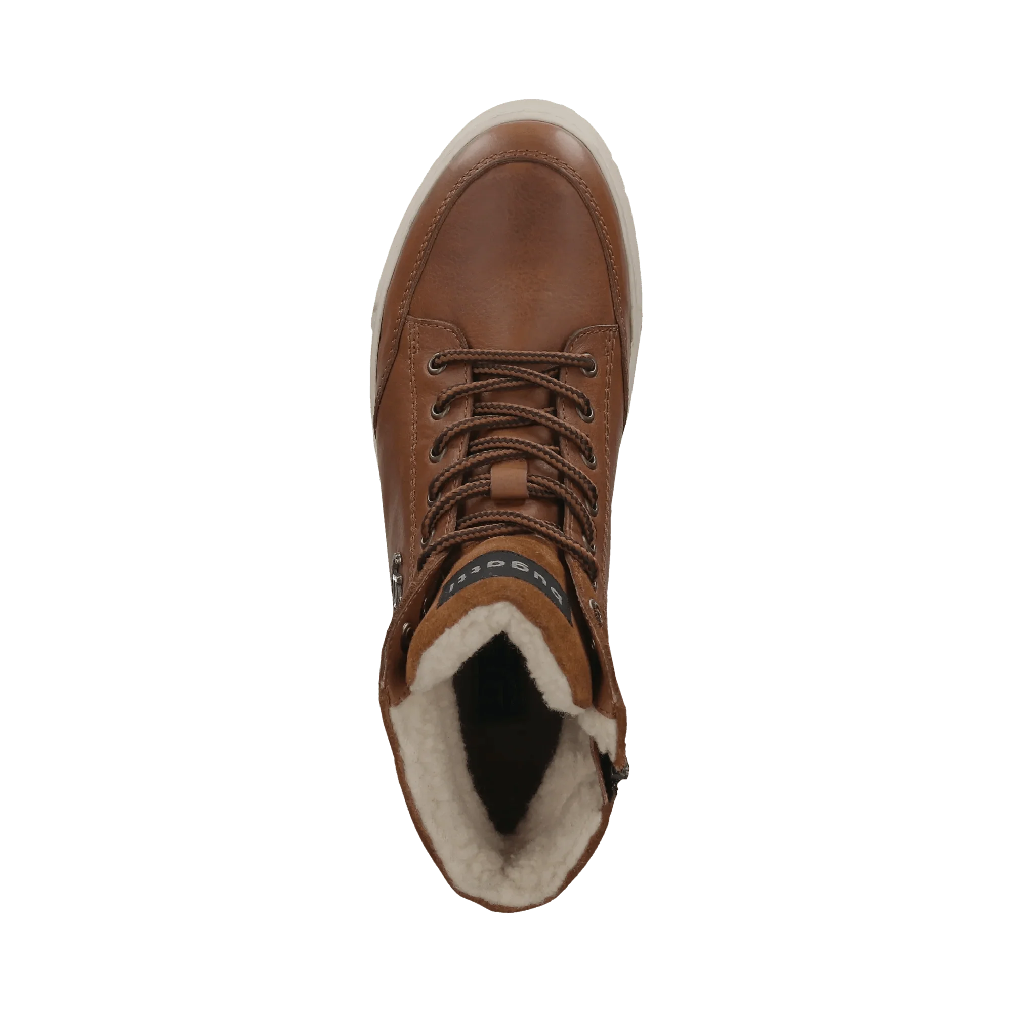 Leder Schnürstiefel cognac - Image 6