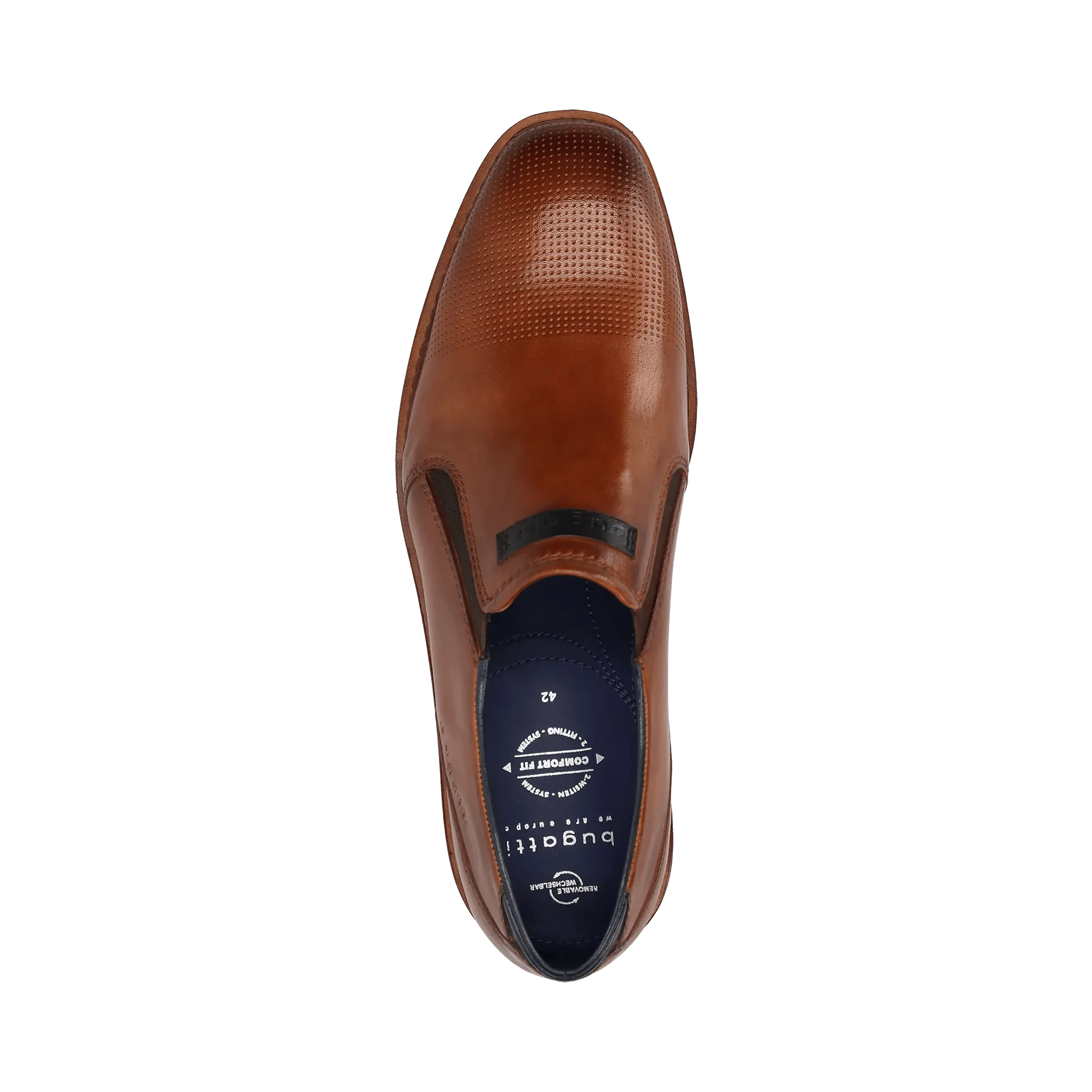 Leder Slip on cognac - Image 6